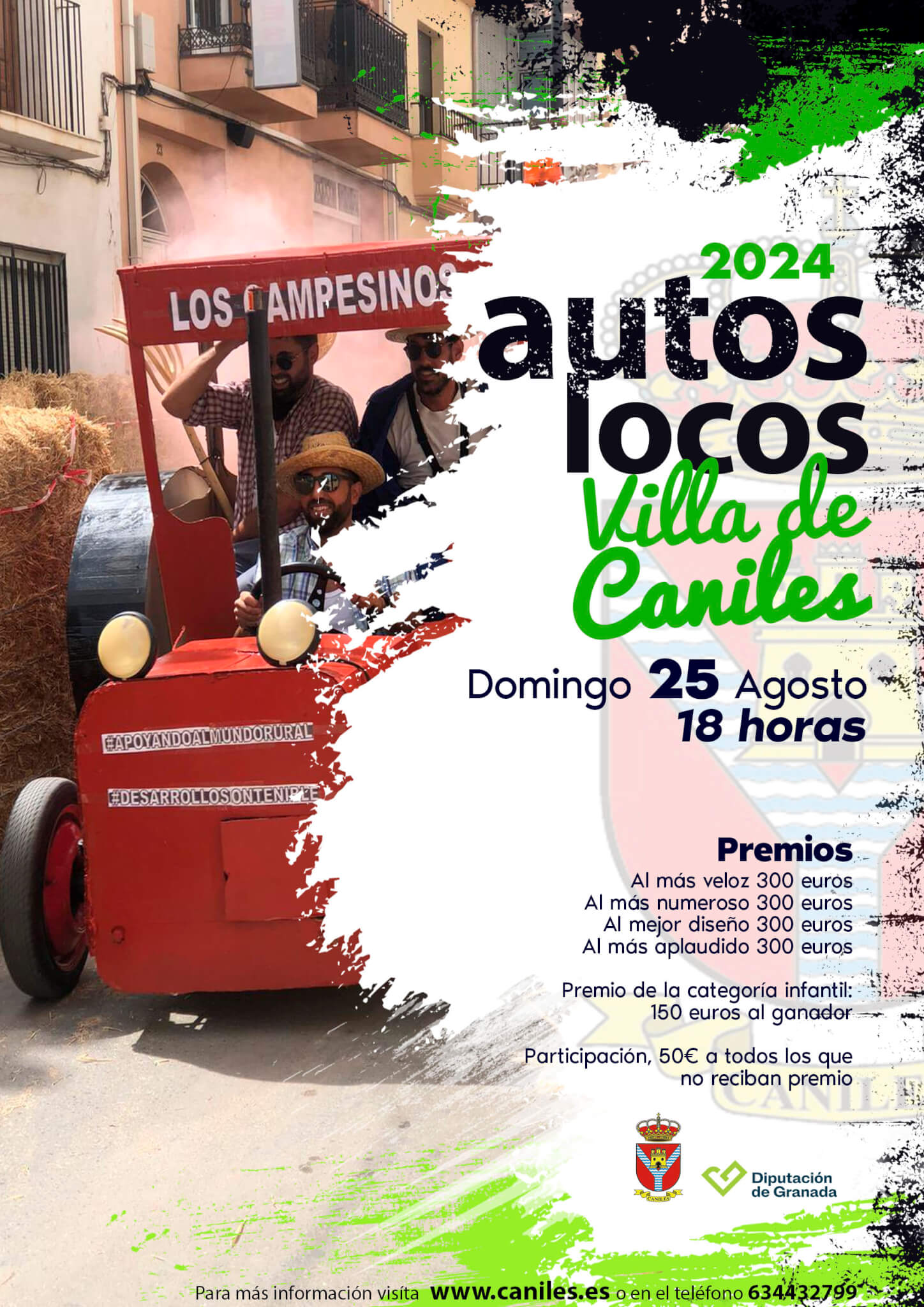 CARTEL AUTOS LOCOS 2024 25 agosto