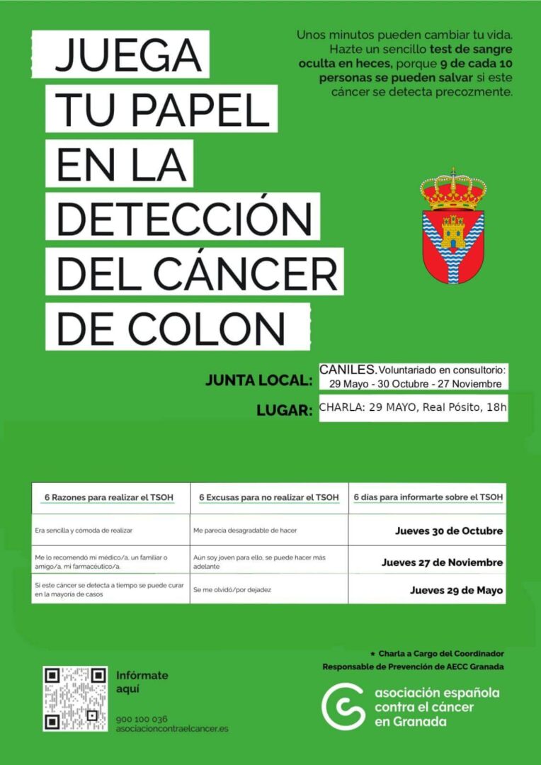 Juega tu papel en la detección del cáncer de colon | Ayuntamiento de ...