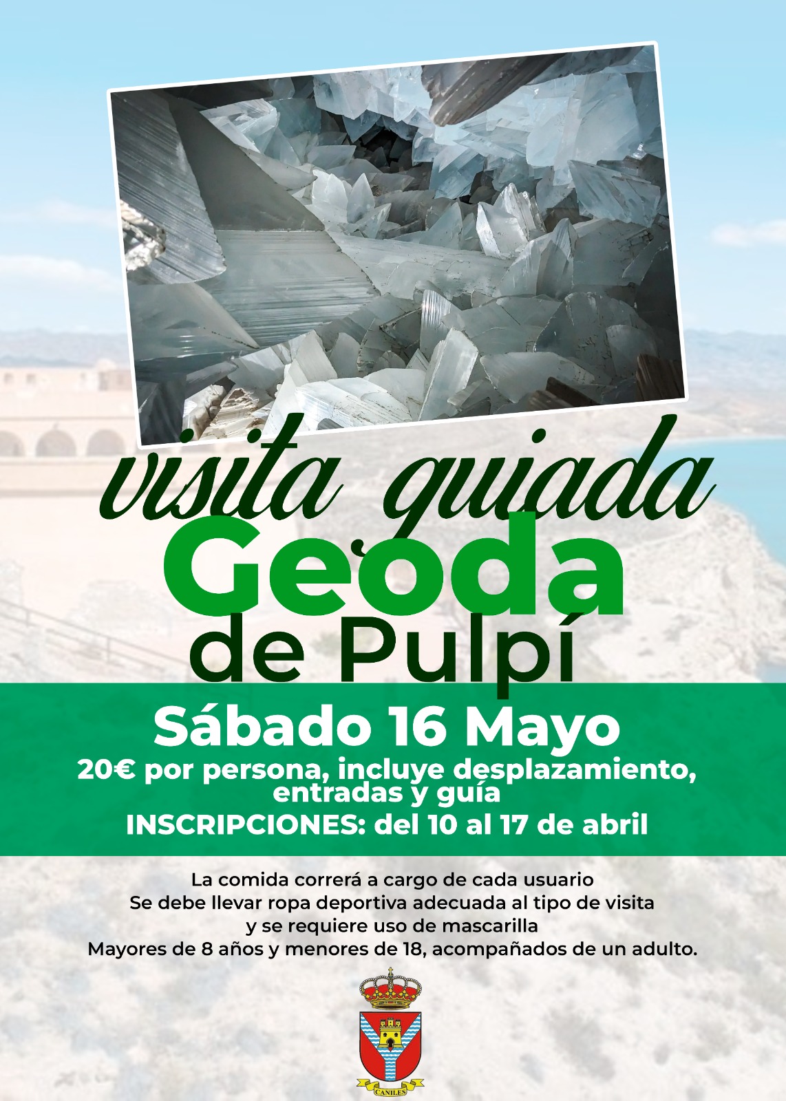 visita guiada geoda
